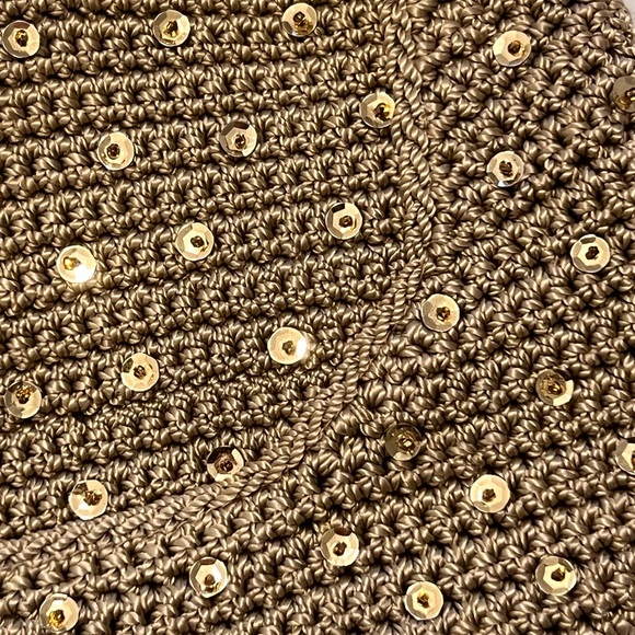 Lane Bryant Gorgeous Knit Sequined Bag! - Picture 2 of 9